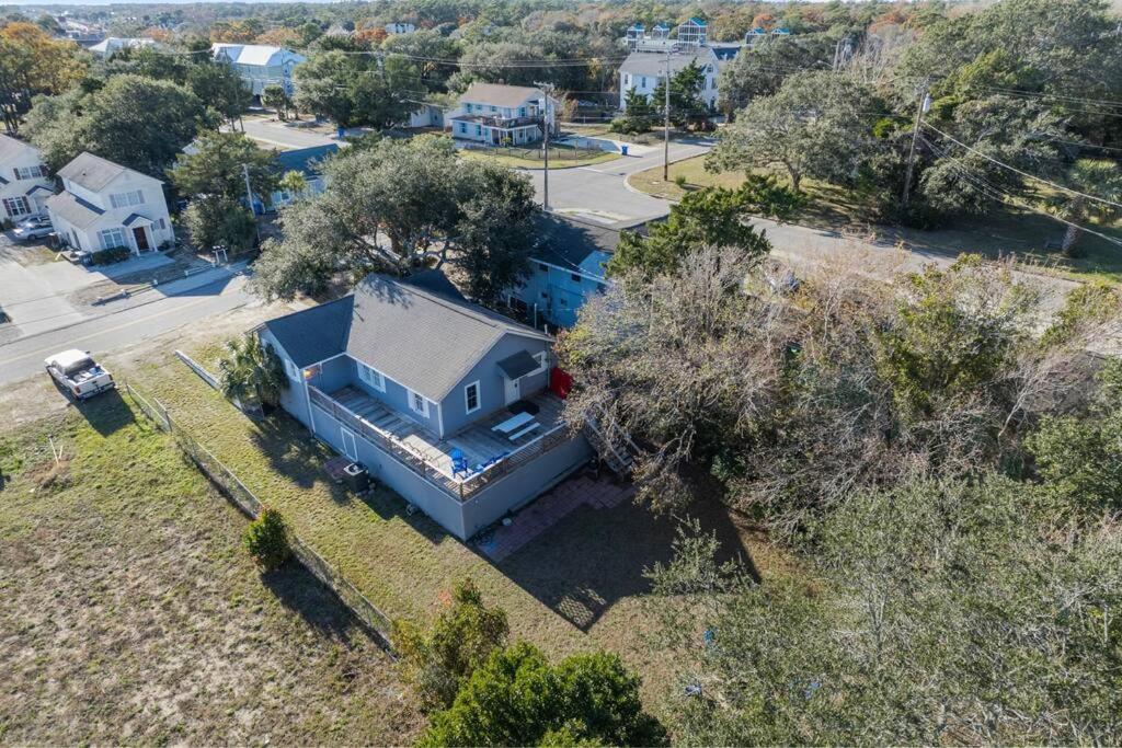 Gorgeous Centrally Located Ocean View 2 King, Huge Private Yard & Deck, Firepit, Bbq, & Game Tables Myrtle Beach Exteriör bild